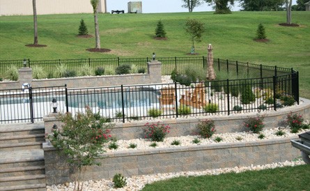 Landscaping Around a Pool